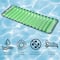 Swimline 6ft. Green & Gray Inflatable Sun Tanning Swimming Pool Mattress Raft